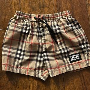 Burberry swim trunks
